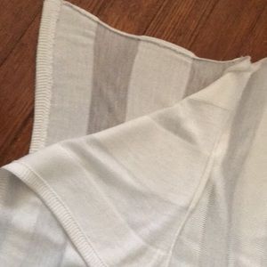 Free People cropped sheer sweater
